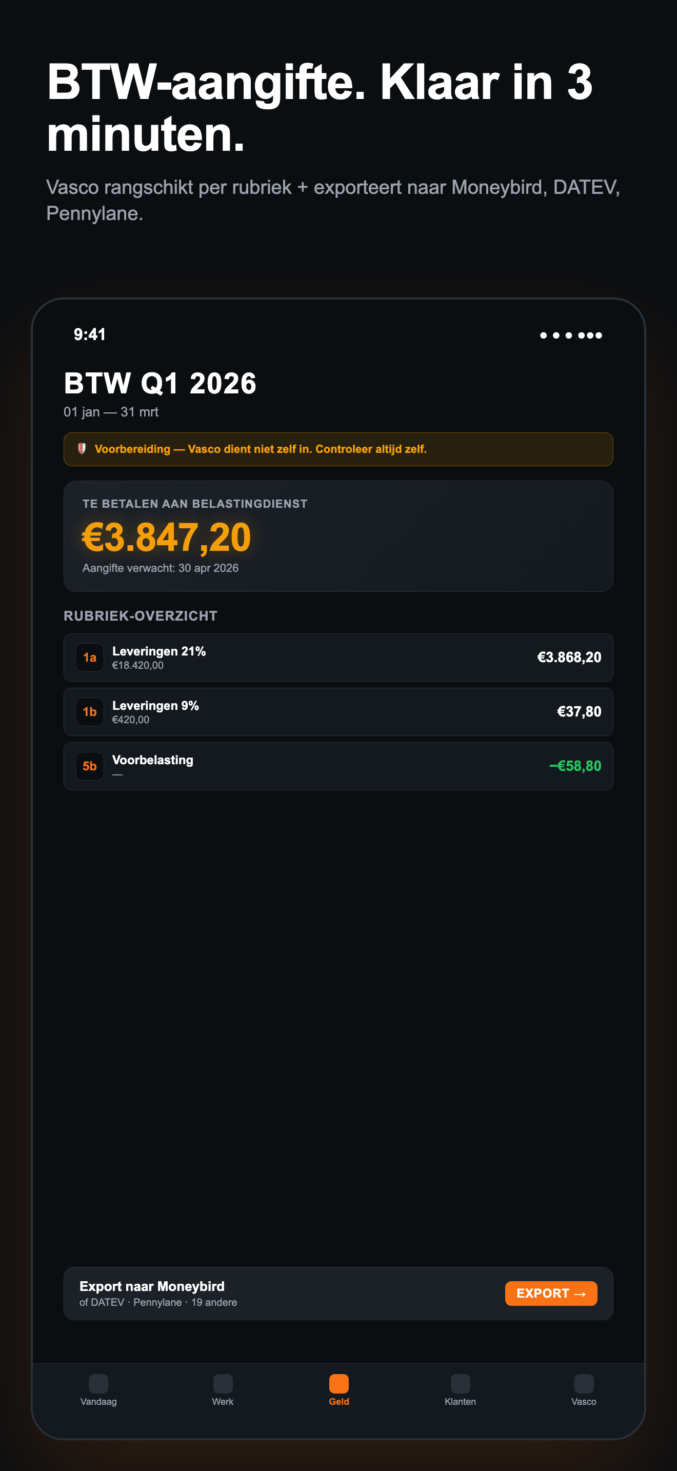 BTW-aangifte