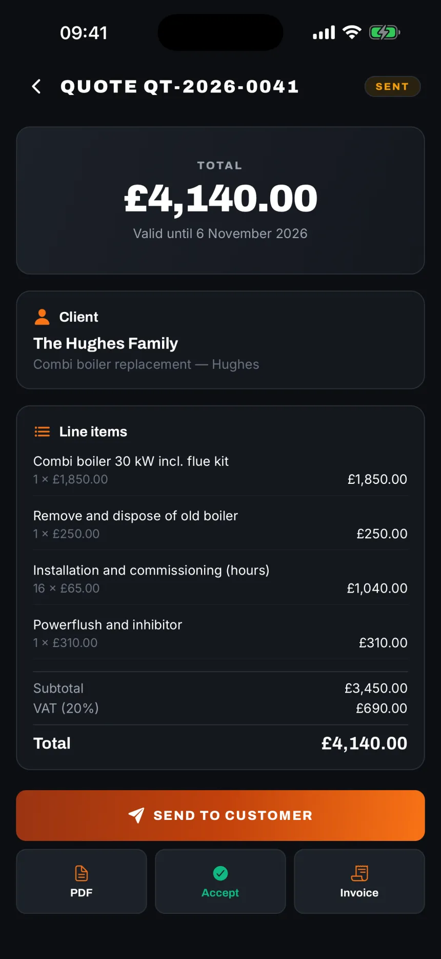 Price it on site.