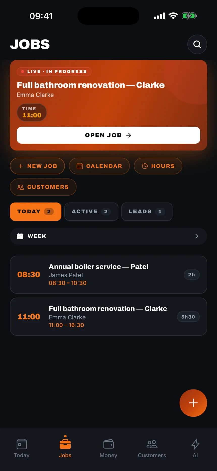 Jobs that bill themselves.